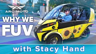 Why We FUV: Stacy Hand by Arcimoto 4,400 views 8 months ago 1 minute, 10 seconds