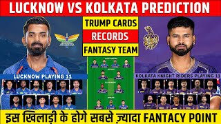 LSG vs KKR Dream11 Prediction IPL 2024 | Lucknow vs Kolkata Comparison | cricket.com