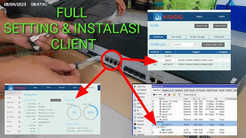 SETTING & INSTALASI OLT HSGQ SAMPAI AKTIF DICLIENT