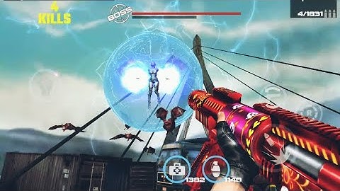 DEAD TARGET: Zombie | Gameplay Walkthrough Part 2 - Big Boss Qeen Of Bat | Android & iOS
