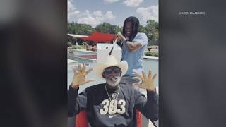 Deion Sanders supports Chris Johnson in ALS Ice Bucket Challenge