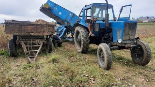 #УБОРКА КАРТОФЕЛЯ 2022#МТЗ-80 КАРТОФЕЛЕКОПАЛКА Z643/1BolKo#