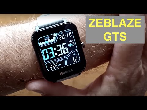 ZEBLAZE GTS Apple Watch Shaped IP67 Waterproof Bluetooth Call Fitness Smartwatch: Unbox & 1st Look