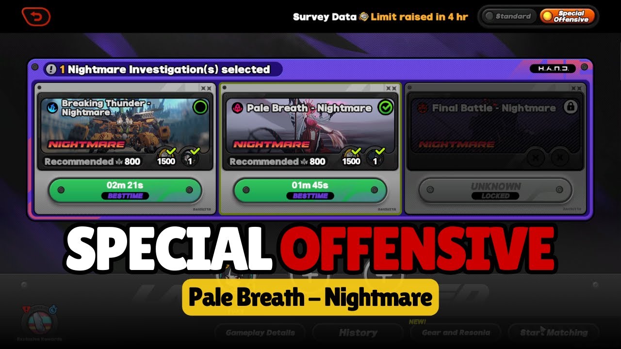 Joint Investigation: Pale Breath - Nightmare | Zenless Zone Zero (ZZZ) 2.5
