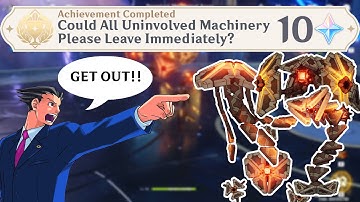 2.0 Hidden Achievement - Could All Uninvolved Machinery Please Leave Immediately? | Genshin Impact