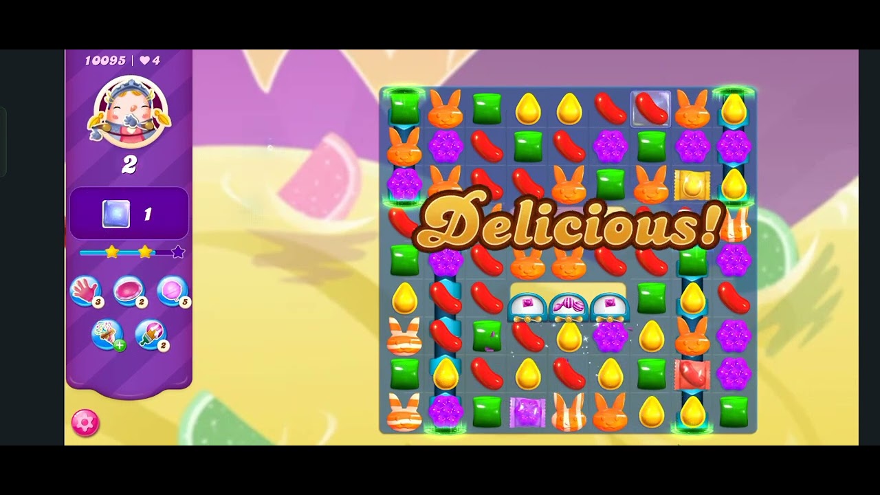 Candy crush level 10094 10095 10096 crushed rkmiangaming 