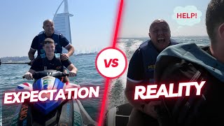 ⛑️I HAD TO BE RESCUED! Terrifyng Experience Jet Skiing In Dubai!😨 | Where To Do Jetkiing In Dubai.