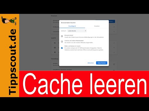 Video: Cache Leeren