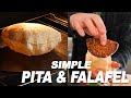 Pillowy pita  crispy falafel anyone can do