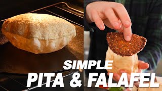Pillowy Pita & Crispy Falafel Anyone Can Do
