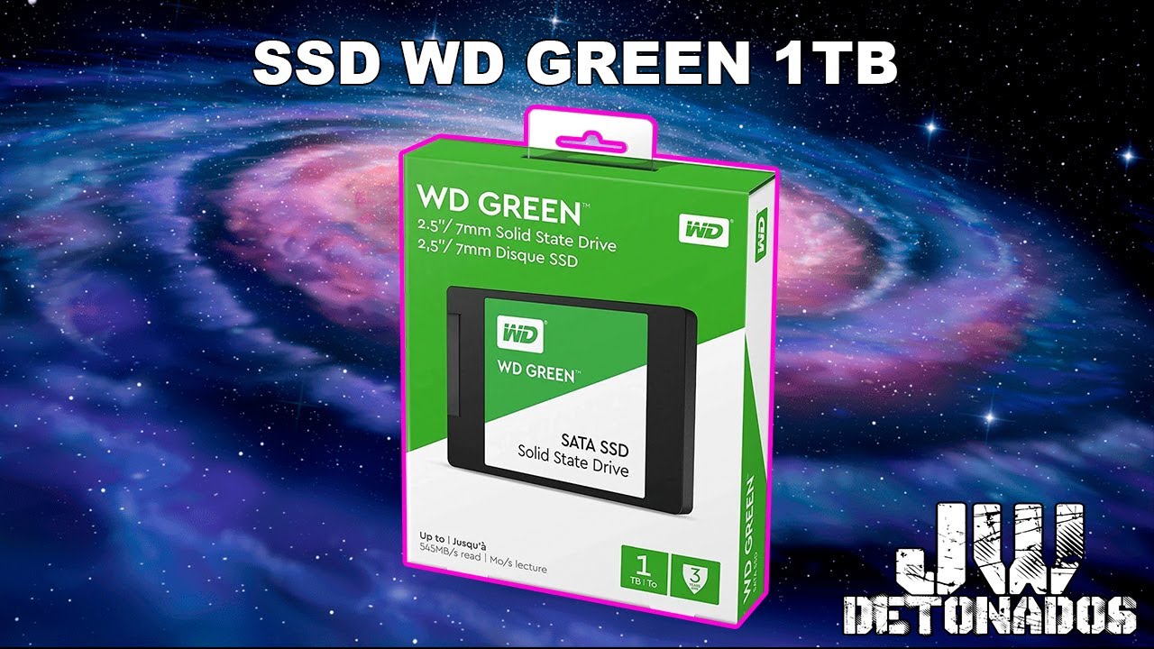 UNBOXING #400 - SSD WD Green, 1TB, SATA III 6Gb/s, 2.5