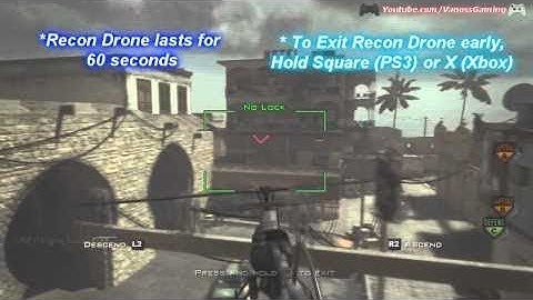 MW3 Tips The Recon Drone Tutorial How to Use it & Destroy it (Modern Warfare 3) (Reupload)
