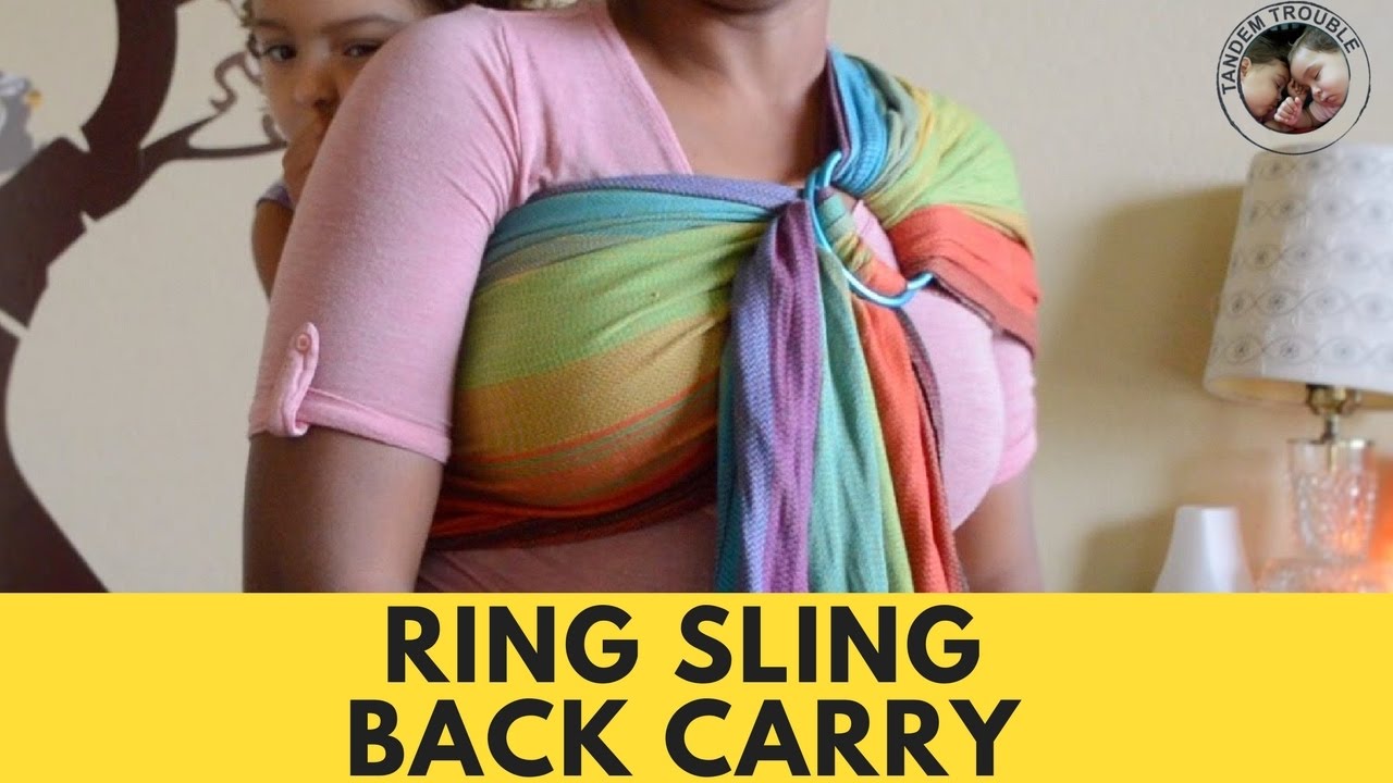 ring sling back carry