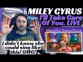 Miley Cyrus Reaction | I'll Take Care Of You