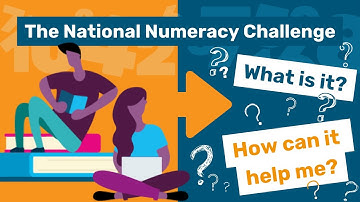 What is the National Numeracy Challenge & how can it help me improve my numeracy?