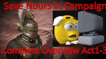 Complete PoE2 campaign guide