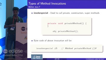 Invokedynamic under the hood by Nadeesh TV at #EclipseSummit