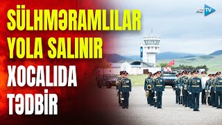 Generallar Xocalıda: Rusiya hərbçiləri Qarabağdan belə yola salınır - GÖRÜNTÜLƏR