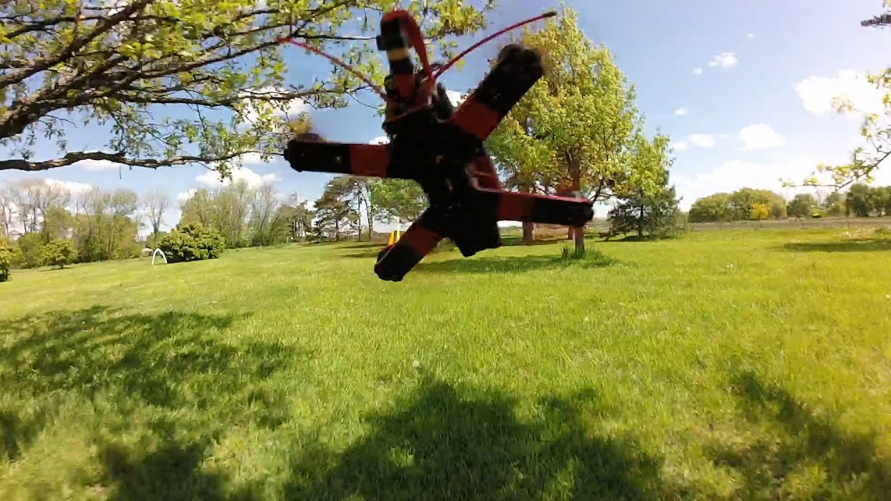 Lunch Break race practice--Drone Racing--FPV quadcopter crash--mid ...