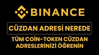 Binance Cüzdan Adresi Nerede, Binance Cüzdan Adresinizi Öğrenin