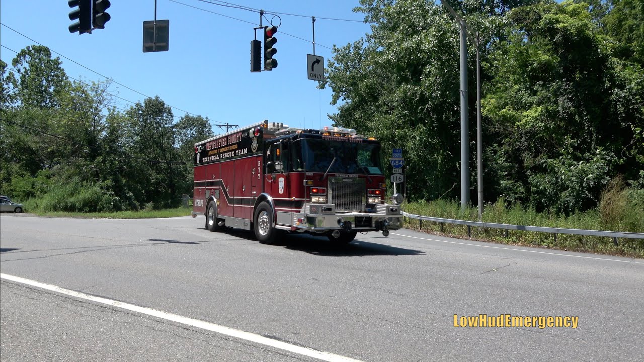 Westchester County DES Technical Rescue Team C2001 + R77 + CC33 ...