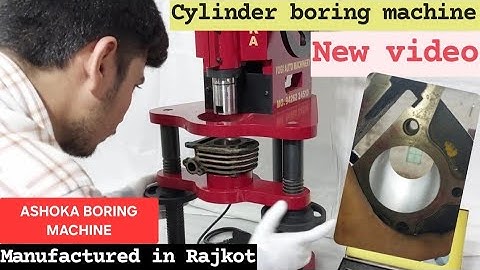 Cylinder Block Boring Machine - Export model - Made in India *NEW UPDATE*