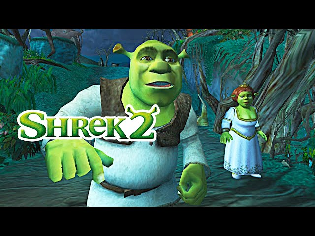 SHREK 2 (PS2/GAMECUBE/XBOX) #8 - Um desafio para o Gato de Botas!  (Legendado em PT-BR) 