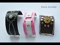 DIY Креативная идея! Украшения из старых ремней \ Jewelry from belts