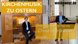 Gustav Gunsenheimer - Konzert für Trompete und Orgel über 
