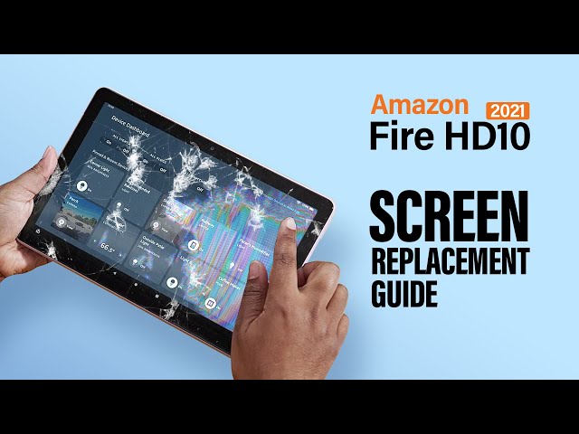 Fire HD 10 2021 LCD Touch Screen Replacement, Fire HD Plus
