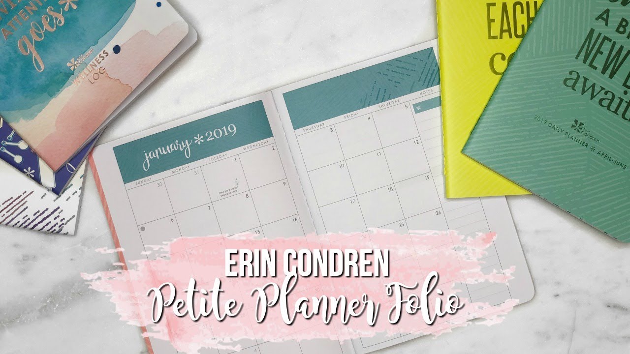 2019 Erin Condren Daily Petite Planner EC Planner Folio Review And 2019-erin-condren-daily-petite-planner-ec-planner-folio-review-and