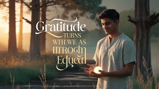Gratitude Changes Everything: A Story That Will Inspire You A Story to Inspire  || Anil Saharan