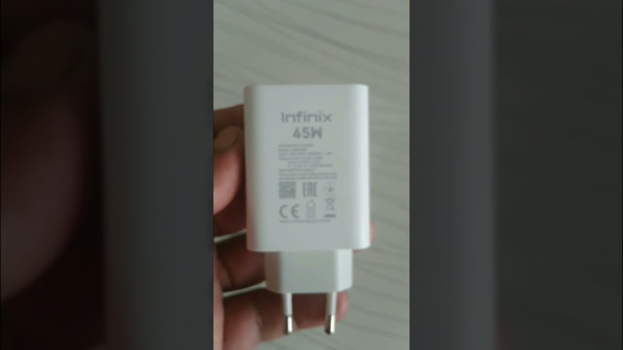 Infinix Hot 50 Pro 45watt Charger