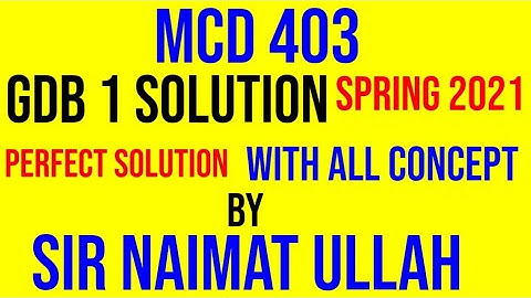 MCD403 GDB Solution Spring 2021 |Solution|MCD 403|Qawwali is dying in Pakistan|Music production|VU.