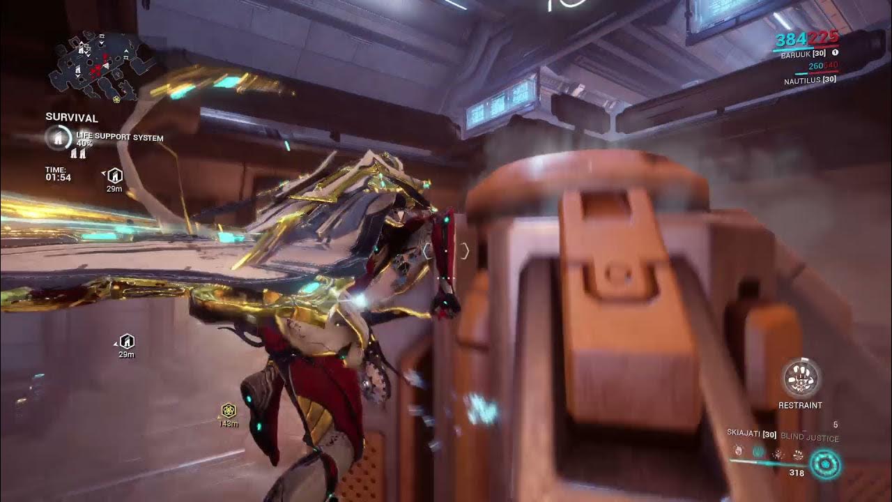 Warframe Baruuk Sleepy Time Lull Build THE STEEL PATH YouTube