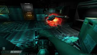 Doom 3 (2004) - Central Processing (East) [4K 60FPS]