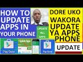 Uko wakora update ya apps kuri Play store | How to update apps in your phone. ICT CANO EP25. JG: UT