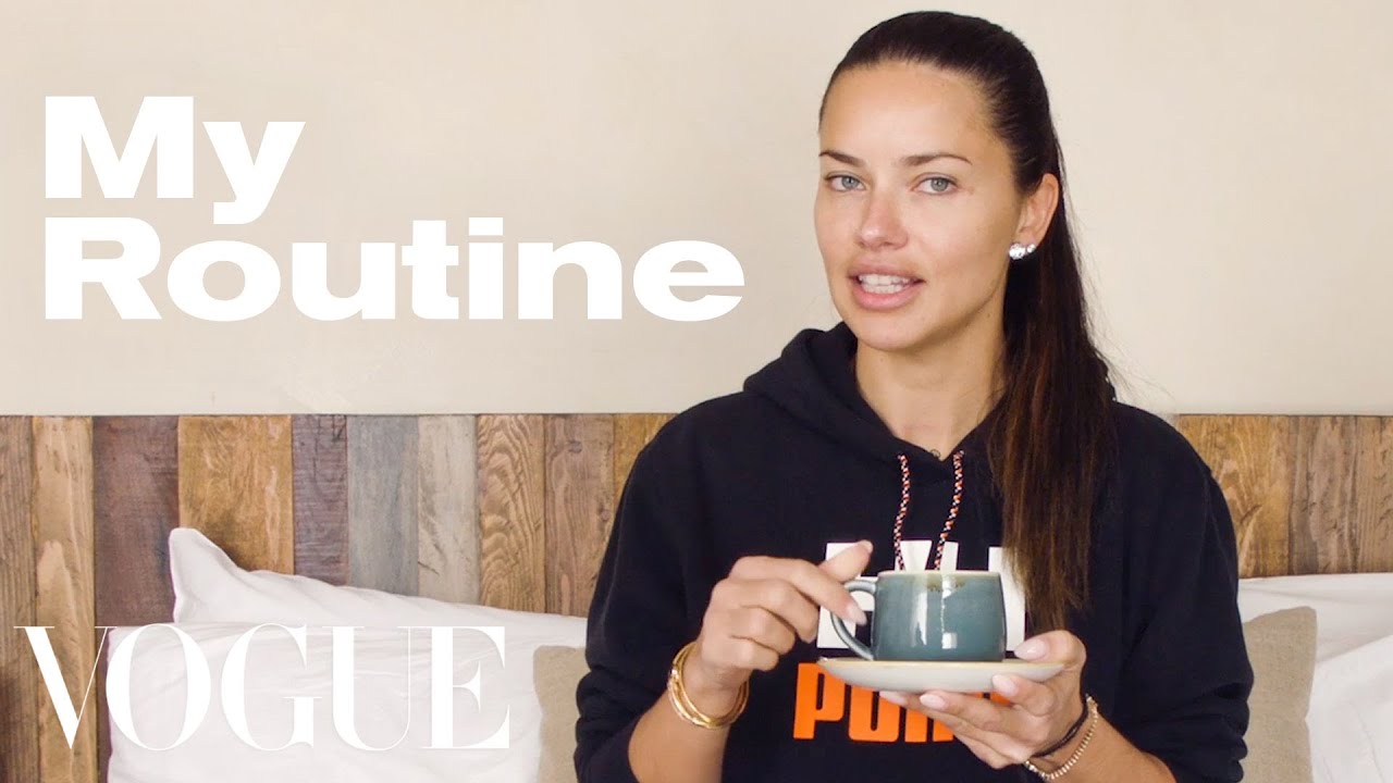 Adriana Lima’s Routine for a Long-Haul Flight | On the Go | Vogue