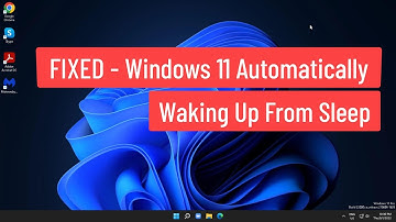 FIXED - Windows 11 Automatically Waking Up From Sleep