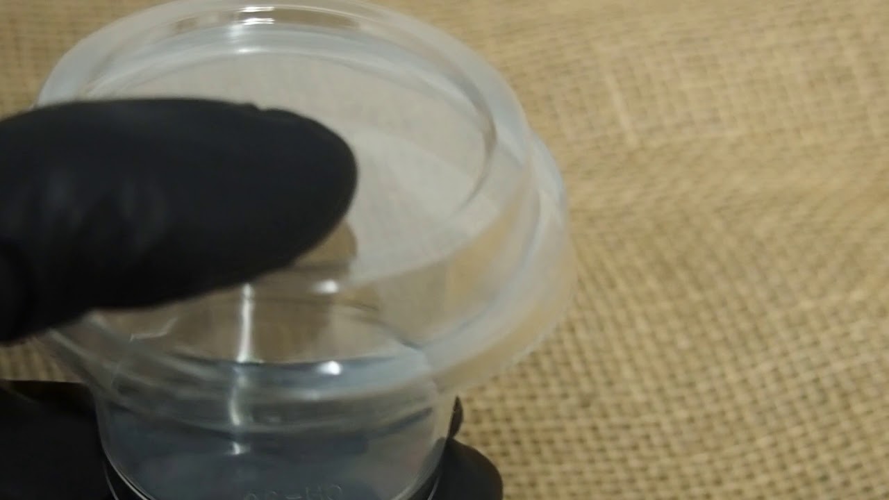 Plastic Clear Transparent Round Cone Container With Lid Dessert Box Candy Box Party Favor