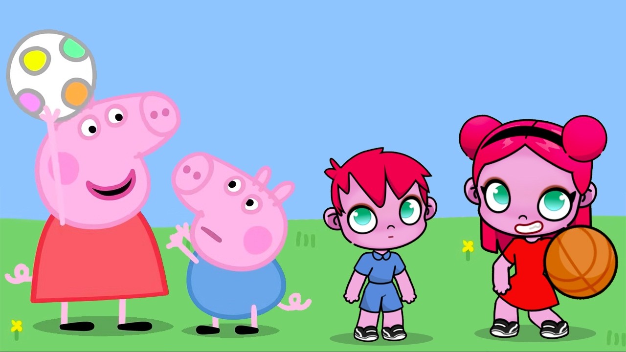 Peppa Pig in Avatar World | Piggy in the Middle S1E7 + Polly Parrot S1E4