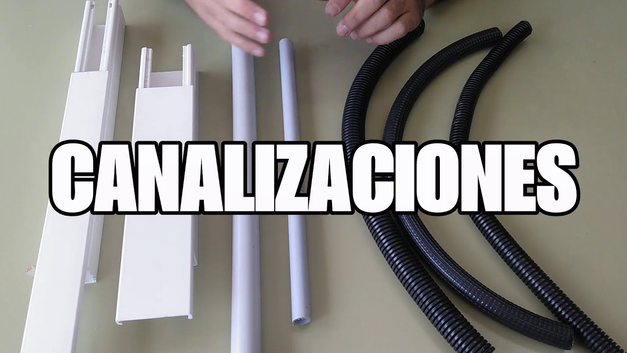 Canalizaciones eléctricas ⚡️ - YouTube