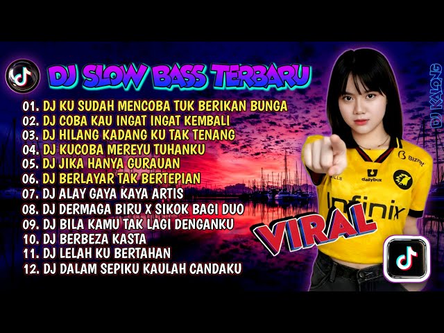 DJ TIKTOK TERBARU 2024 | DJ KU MENCOBA TUK BERIKAN BUNGA 🎵DJ SEHARUSNYA AKU🎵FULL BASS class=