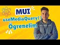 React Material UI useMediaQuery nedir?  Dikkat edilmesi gerekenler!
