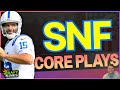 NFL DFS: Sunday Night Football  [Core Plays, Values/Sleepers + Lineup Builder] - Vikings vs Colts