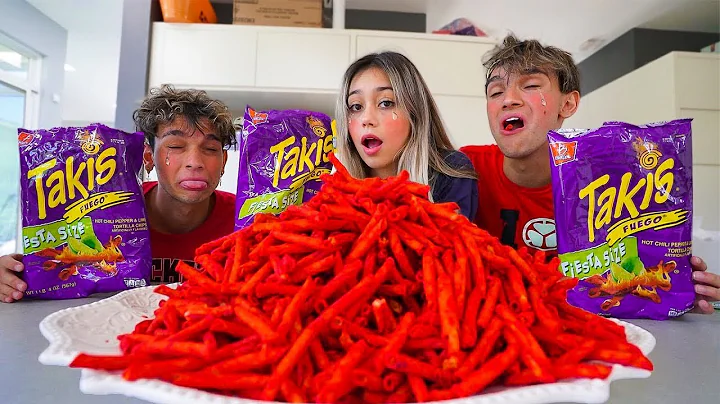 First To Finish Spicy Takis Wins CRAZY PRIZE!
