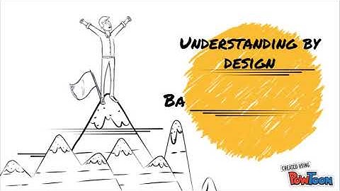 Understanding By Design - Backwards Planning