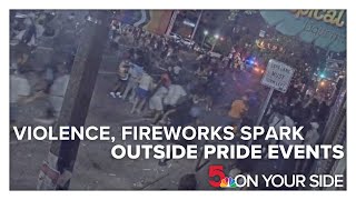 Violence, fireworks spark outside St. Louis Pride events, arrests made