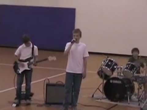 7th Grade Rock Band Plays "The Middle"
