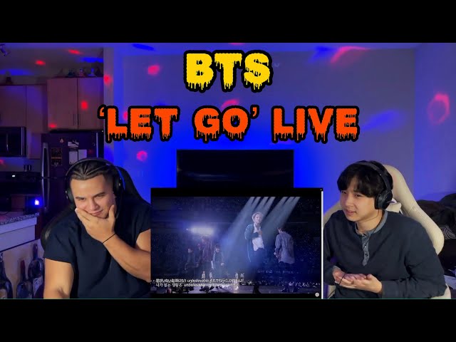 BTS Let Go (stage mix) (Lyrics ver) (Reaction) class=